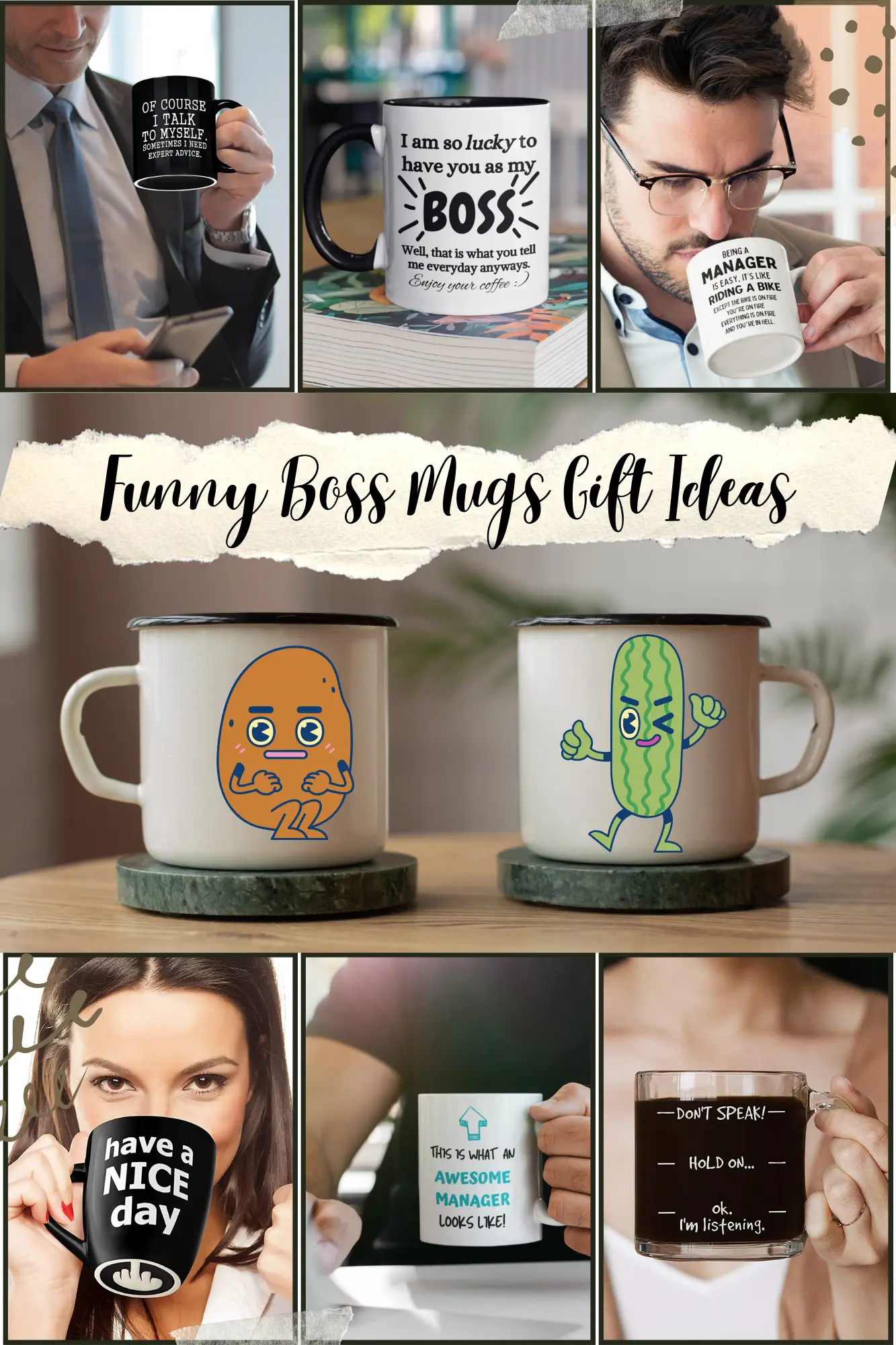 Funny Boss Mugs Gift Ideas