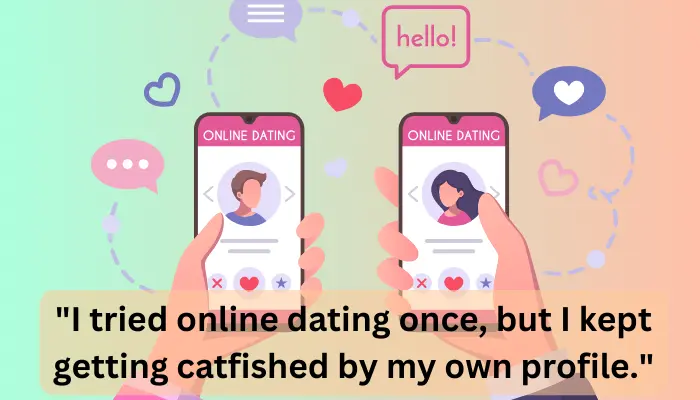online dating one liner