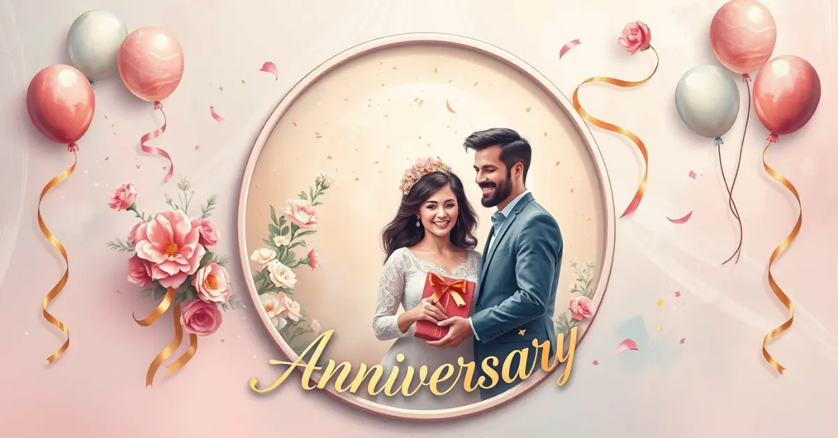 Happy Anniversary Wishes for Sister and Brother-in-Law Online Generator