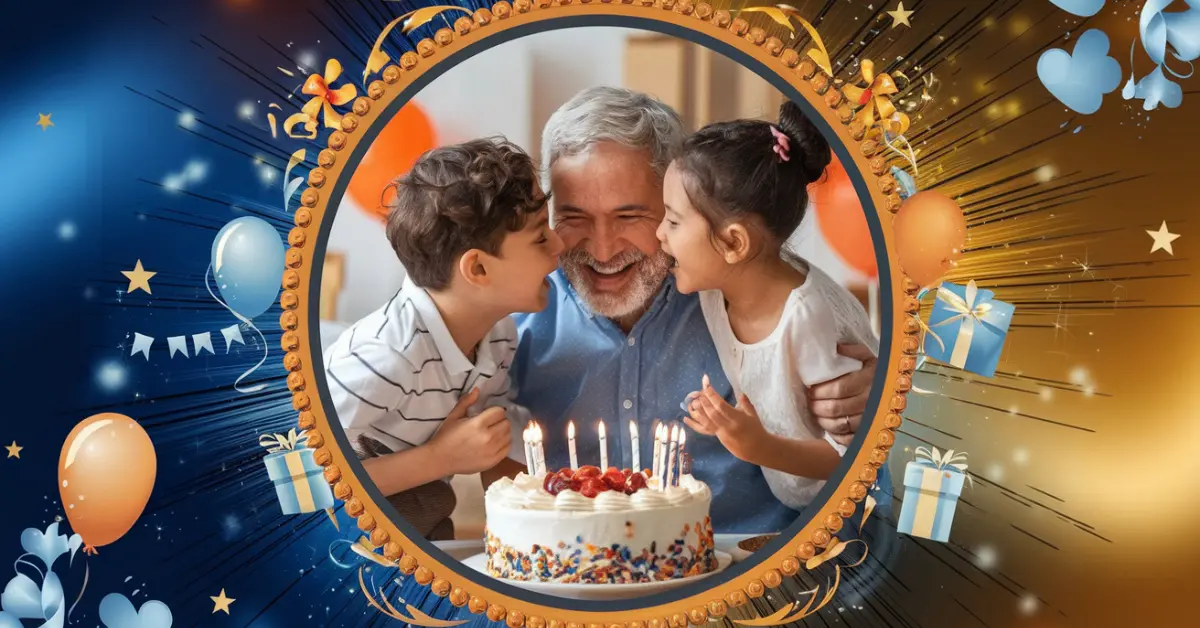 Personalized Happy Birthday Message for Dad