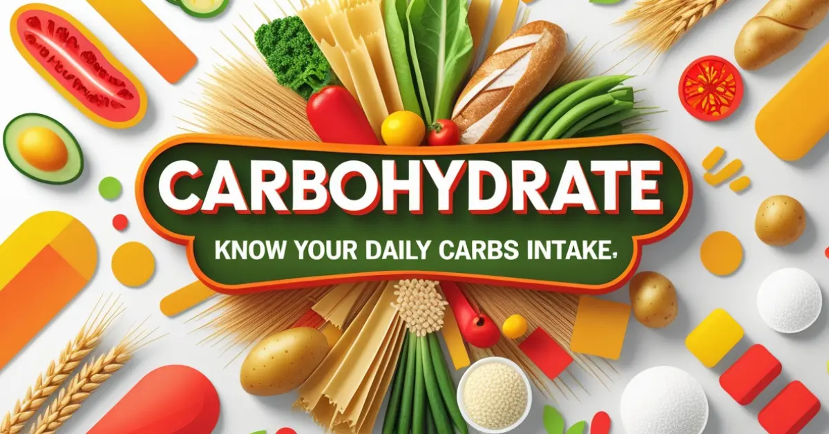 Carbohydrate Calculator To Know Your Daily Carbs Intake