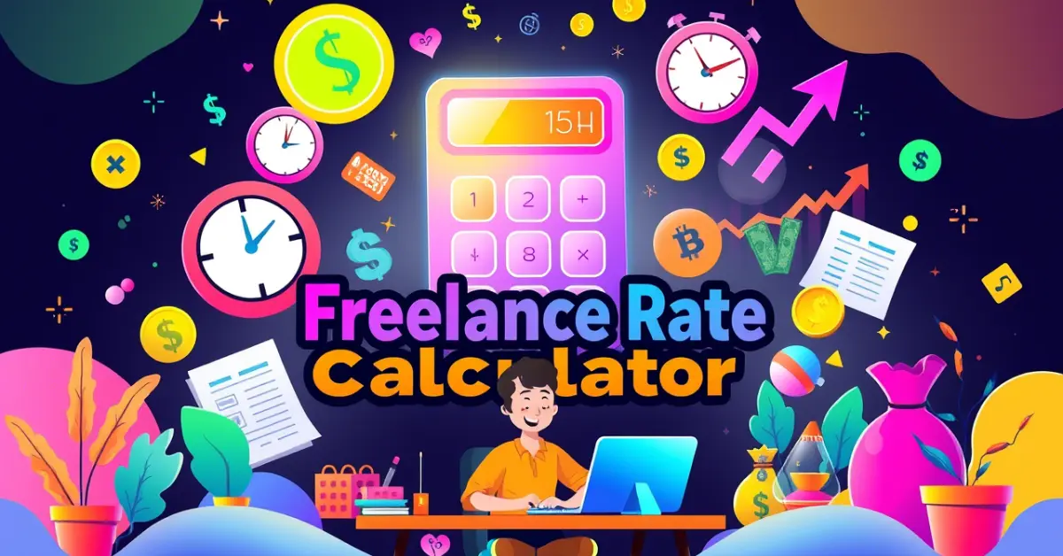 Freelance Rate Calculator for Hourly work