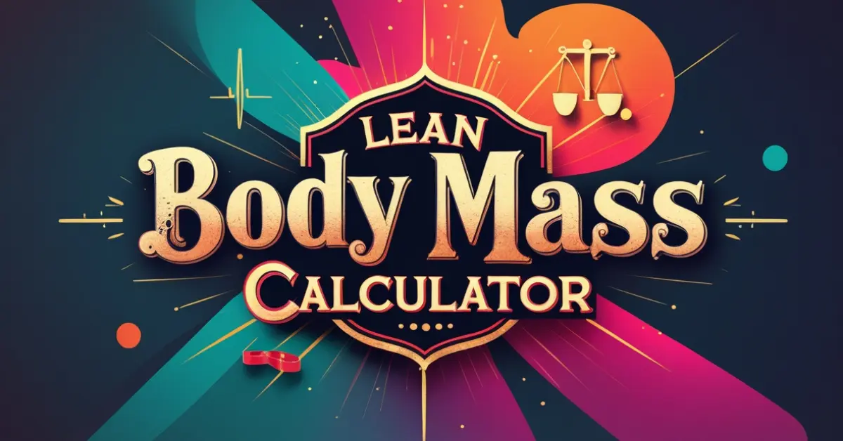 Lean Body Mass Calculator